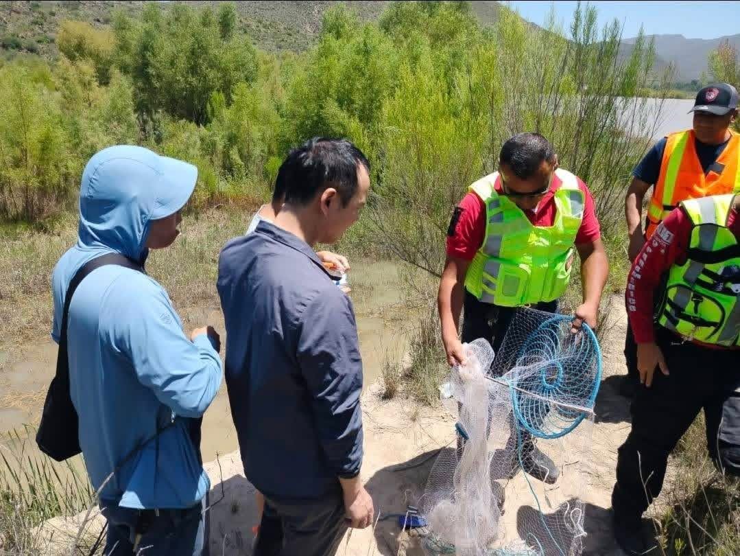 Detectan pesca con atarraya en presa Palo Blanco de Ramos Arizpe