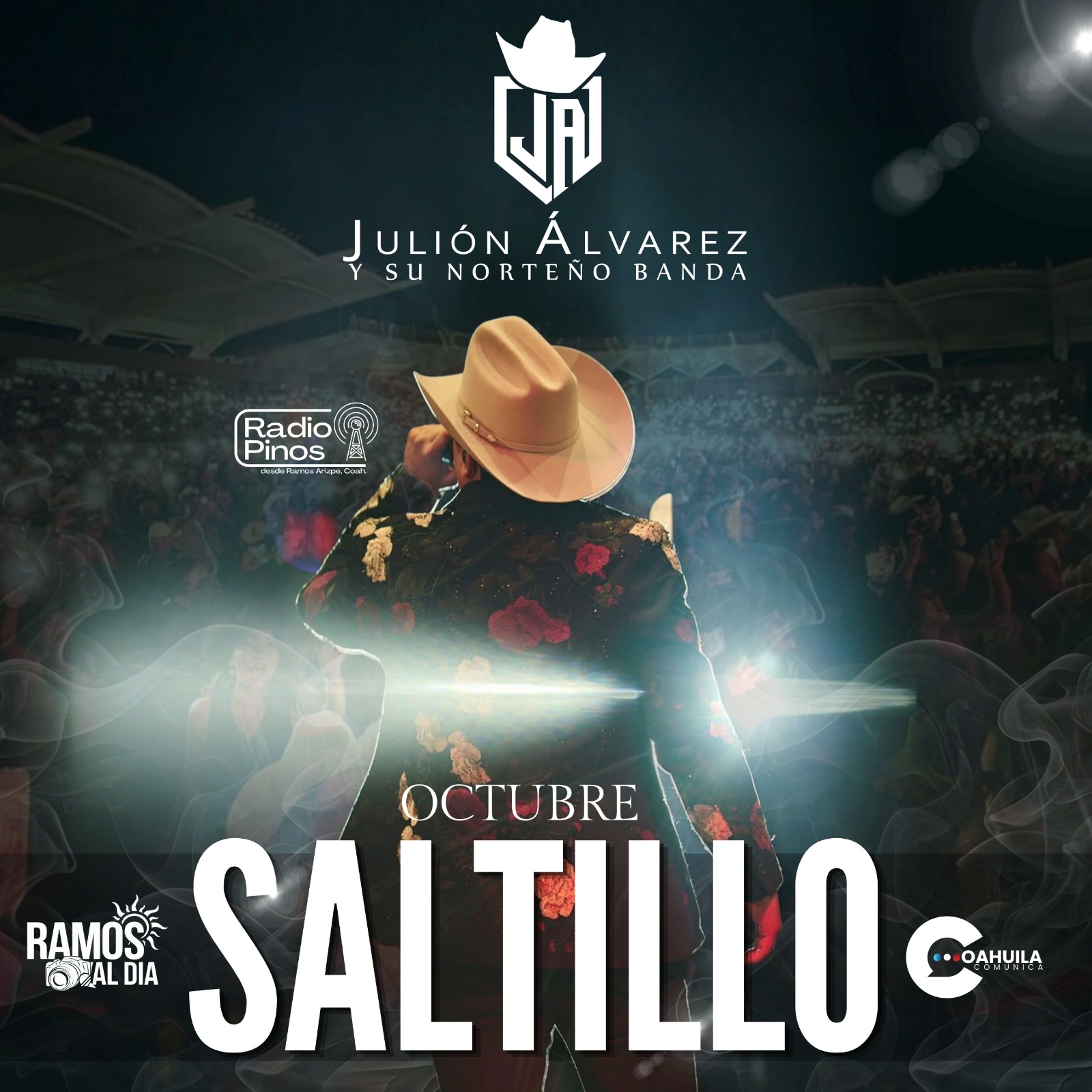 ¿Julión Álvarez regresará a Saltillo? Crece expectativa por posible concierto en octubre